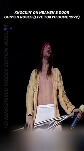 🔫 Guns N' Roses 🌹 - KNOCKIN' ON HEAVEN'S DOOR (Tokyo Dome) #shorts #gunsnroses #slash #axlrose