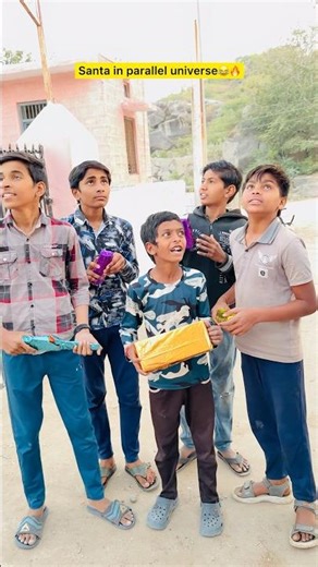 Parallel world aur Santa🎅🔥| Indian family😂|| #shorts #indian #santa #2026 #merrychristmas #funny