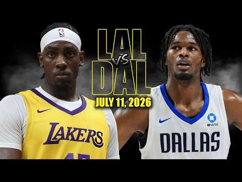 Los Angeles Lakers vs Dallas Mavericks Full Game Highlights - July 11, 2026 | NBA Summer League