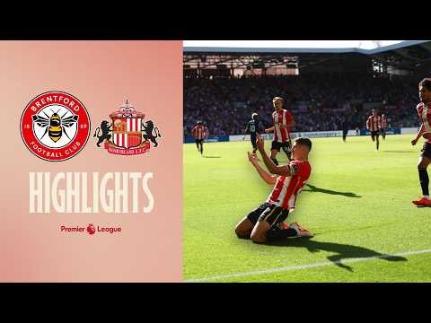 Vitaly Janelt nets in Sunderland draw 💪 | Brentford 1-1 Sunderland | Premier League Highlights