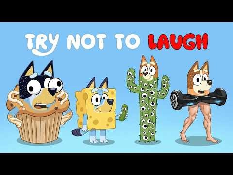 BLUEY FULL EPISODES - ULTRA TRY NOT TO LAUGH 😂 [YTP] (I PAUSED 67 TIMES 💀) LIVESTREAM #8