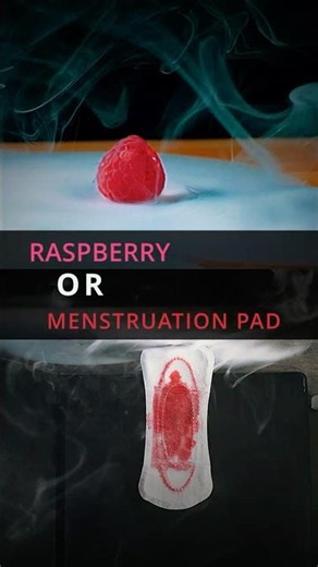 Raspberry Or Menstrual Pad Under The Microscope?