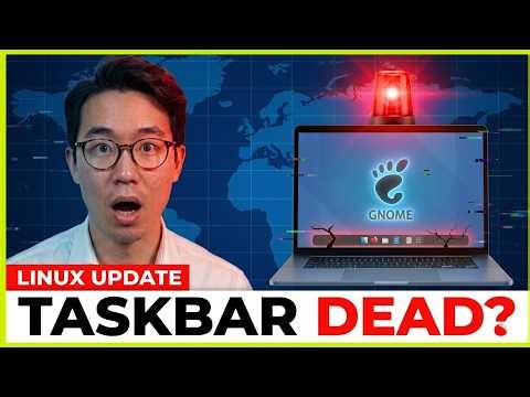 "GNOME 50 IS HERE: The Linux Update That Finally Killed the Taskbar"
