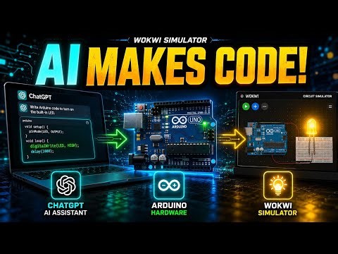Arduino Programming with ChatGPT & Wokwi Simulator | LED Control Tutorial