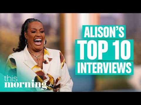 Alison Hammond’s Top 10 Best Celebrity Interviews | This Morning