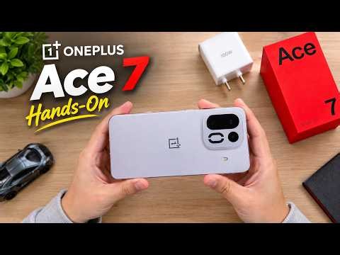 OnePlus Ace 7 Unboxing & First Look | Hands-On & Design