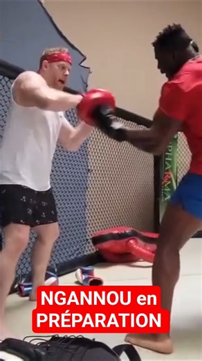NGANNOU SE PRÉPARE POUR LE 16 MAI #ngannou #francisngannou #mma