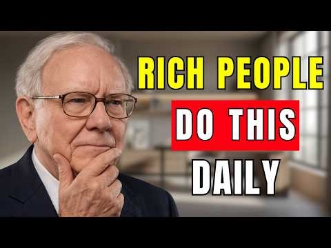 Warren Buffett: 3 Money Habits Rich People Follow Every Day