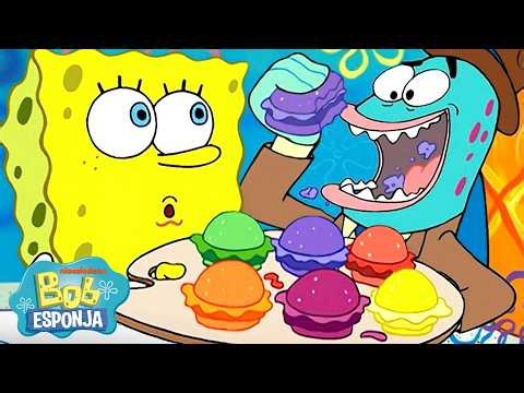 Bob Esponja | Momentos mágicos y coloridos en Fondo de Bikini 🌈 | 30 Min | Bob Esponja en Español
