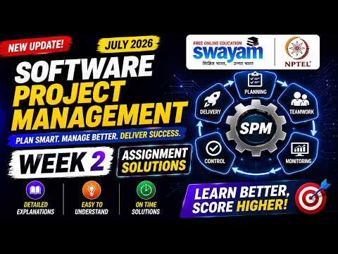 Software Project Management Week 2 Assignment Answers 2026 | NPTEL July 2026 | 100% Correct
