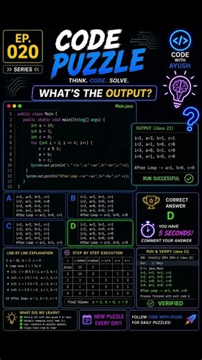 🧩 CODE PUZZLE – Episode 020