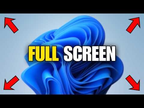 How To Full Screen In Laptop & PC (Step By Step)