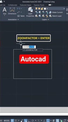 ✅ Zoom Wheel Control in AutoCAD 🖱️🔍 | Smooth Zoom Trick | Quick Tip