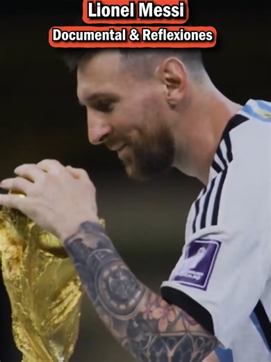 Lionel Messi. Documentales y Reflexiones. Sígueme aquí @faridieck para más relatos y reflexiones.