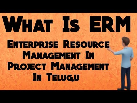 What is ERM in Project Management In Telugu | Enterprise Resource Management In Telugu