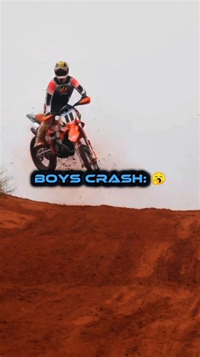 men extremely crash 💀#crash #skull #edit #dirtbike #shorts