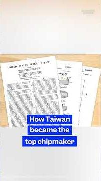 Why the #US is racing to make #chips again after #Taiwan became the world's top manufacturer
