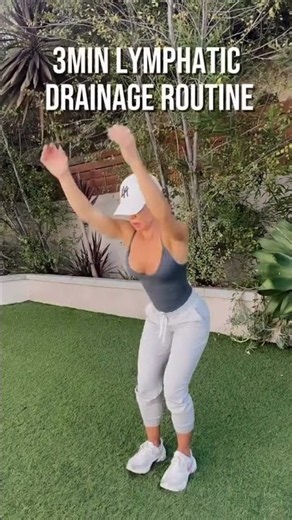 3-Minute Lymphatic Drainage Routine for More Energy 💧✨