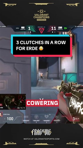 erde is on his main character arc right now 🔥 #VALORANTChampions #VALORANT #VCT #VALORANTClutch #VALORANTesports