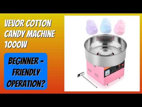 REVIEW (2026): VEVOR Cotton Candy Machine 1000W. Features