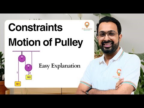 Constraints Motion of Pulley – Easy Explanation with Examples | Physics