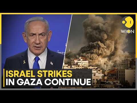 At Least Nine Injured As Israeli Airstrikes Hit Gaza Buildings | WION News