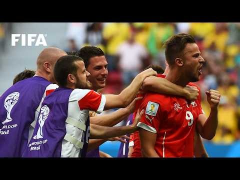 1-Minute Highlights | Switzerland Leave It Late Against Ecuador! | 2014 World Cup