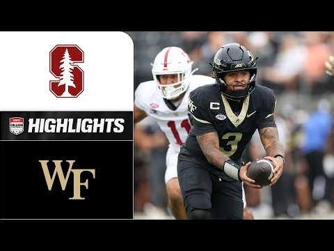 Stanford Cardinal vs. Wake Forest Demon Deacons | Full Game Highlights | ESPN College Football