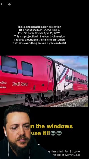hologram train in florida?!