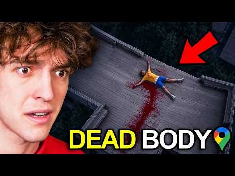 Disturbing Places in Google Maps
