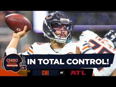BEARS POSTGAME: Caleb Williams Nearly FLAWLESS in Return to Lineup vs Falcons! | CHGO Bears