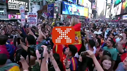 New York'ta İspanya coşkusu