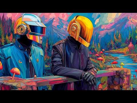 Daft Punk Inspired "Chromatic Bloom V" 🌌✨ | Synthwave, Chillwave, Retro Funk, Electronic