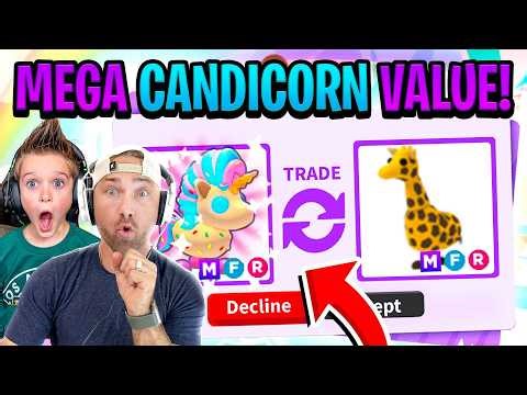 The Best MEGA CANDICORN Trade Ever! | Roblox Adopt Me!