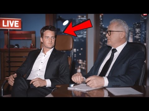 MATTHEW PERRY Asked About Addiction on LIVE TV — His 30-Second Silence Left 300 People in TEARS