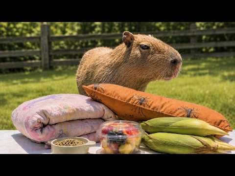 8 Things Cheesecake the Capybara Can't Live Without