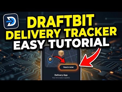 How to configure Draftbit to create a delivery tracking app - Easy Tutorial