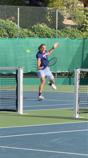 Alexander Zverev spotted last week training in Monte-Carlo during the Tennis Europe Junior Masters