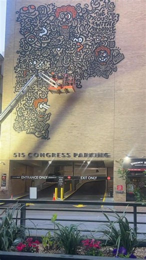 Doodling on A Building! | doodle