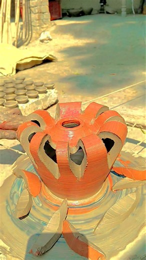 DIY Clay Flower Pot: Stunning Handcrafted Decor in Seconds!