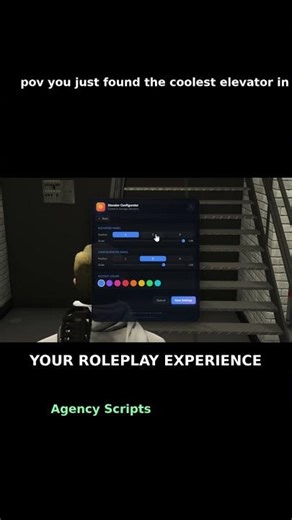 elevator showcase: level up your fivem experience! #fivem #gtarp #fivemscript