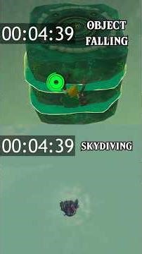 How much faster is SKYDIVING in Tears of the Kingdom?