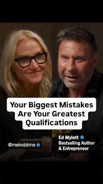 Your Biggest Mistakes Are Your Greatest Qualifications | Mel Robbins #shorts