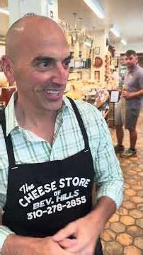 A tour of The Cheese Store of Beverly Hills #cheesemonger #cheesestore