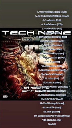 Tech N9ne - Special Effects fifteenth album review