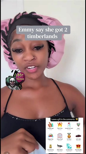 Emmy says she got 2 Timberlands - funny TikTok moment