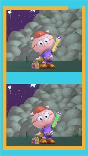 Help Alpha Pig and Spot the Difference! 🐷🔦 | SUPER WHY! | PBS KIDS Games #Shorts