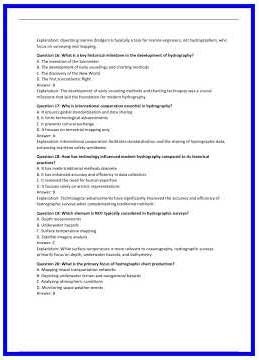 Chartered Marine Scientist Hydrography CMarSci Hydrograph Exam2623 636x882