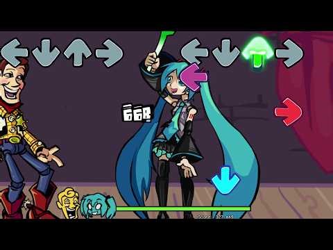 Pullstring (Vocals) - FNF VS Creepy Woody & Hatsune Miku (PULLSTRING.) OST