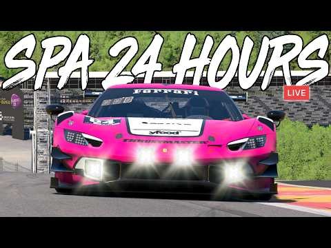 🔴LIVE - iRacing: 24 Hours of Spa
